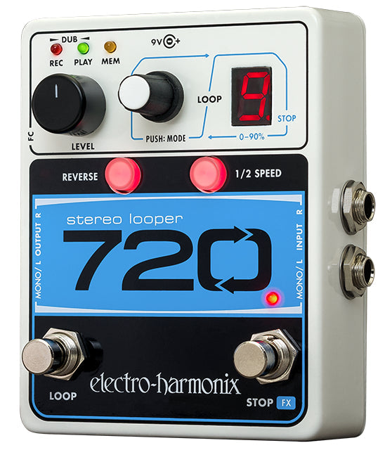 Used Electro-Harmonix 720 Stereo Looper Pedal