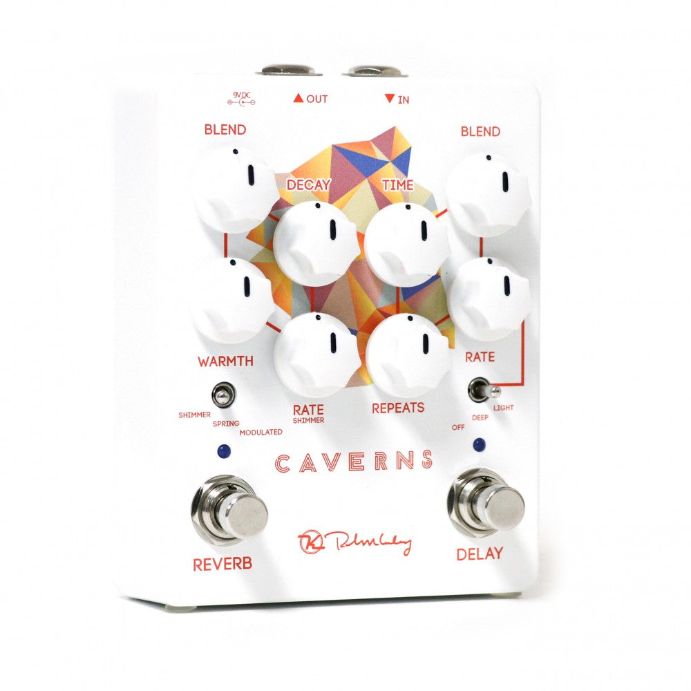 Used Keeley Caverns Delay Reverb V2 Pedal