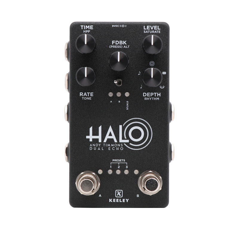 Used Keeley Halo Andy Timons Dual Echo Pedal