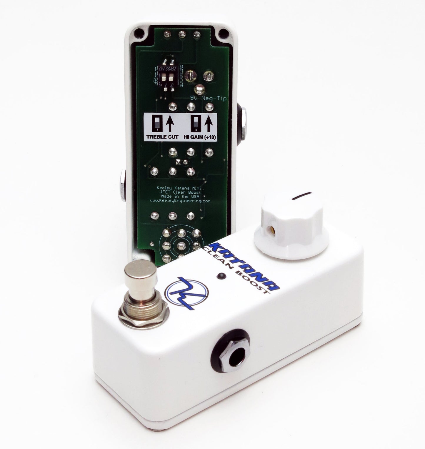 Used Keeley Mini Katana Clean Boost Pedal