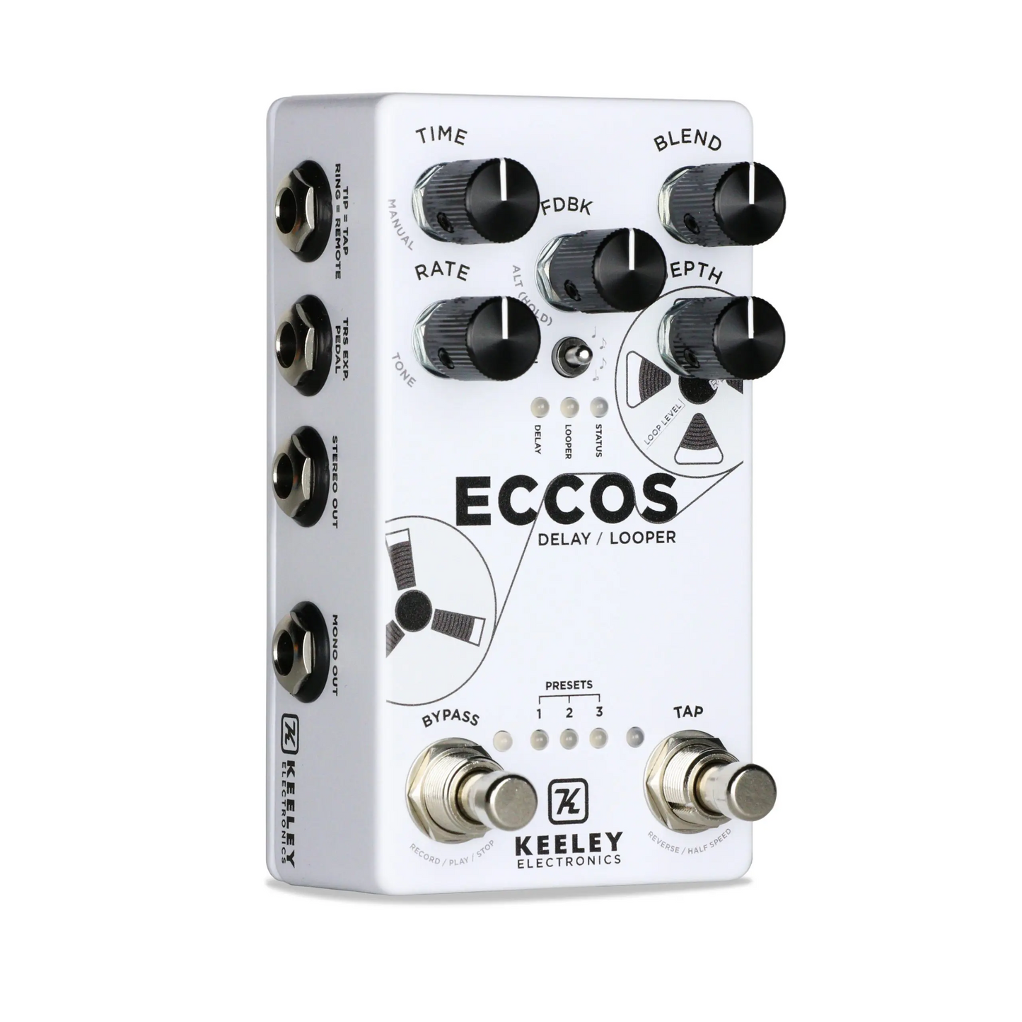Used Keeley Eccos Delay Looper Pedal