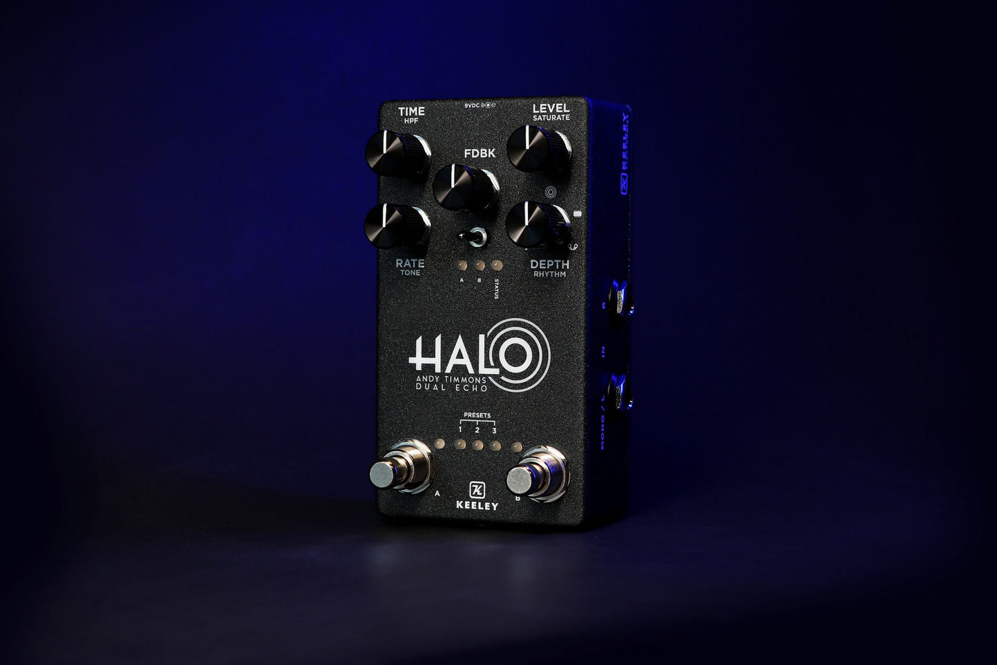 Used Keeley Halo Andy Timons Dual Echo Pedal