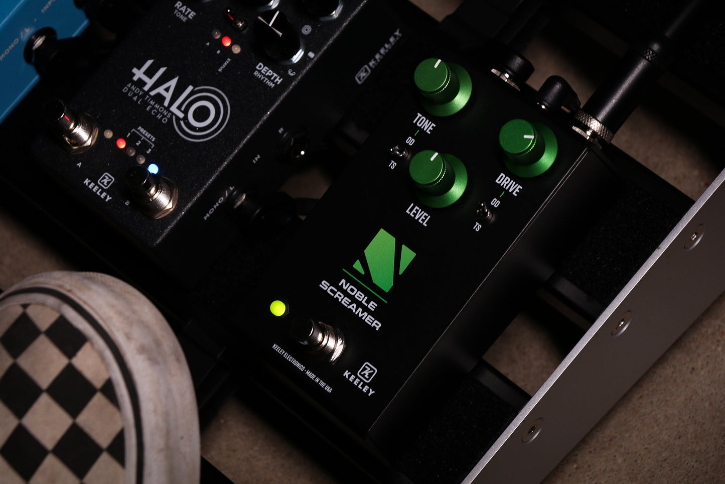 Used Keeley Noble Screamer Overdrive and Boost Pedal