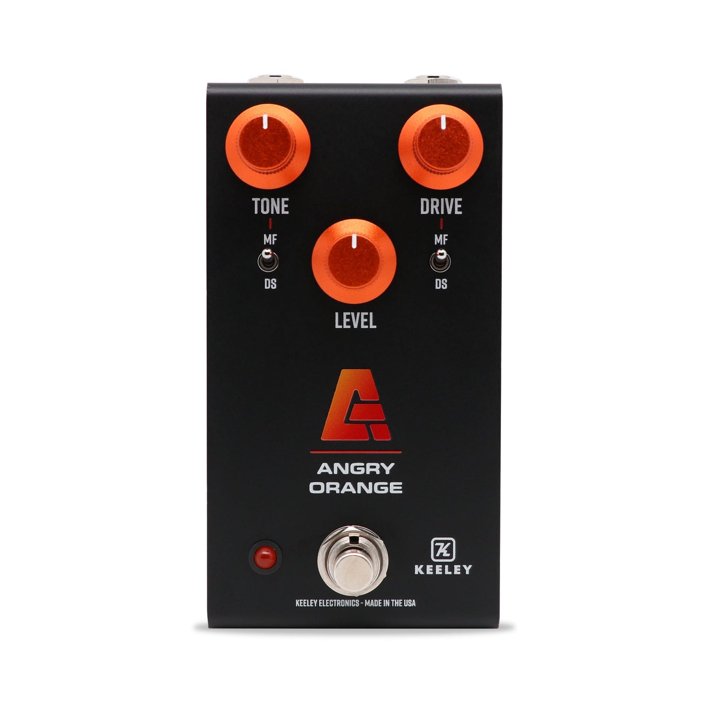 Used Keeley Angry Orange Distortion and Fuzz Pedal