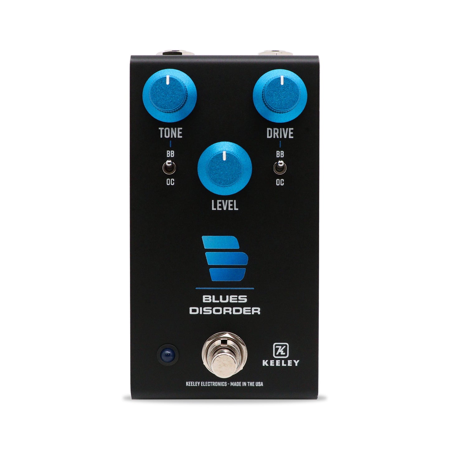 Used Keeley Blues Disorder Overdrive and Distortion Pedal