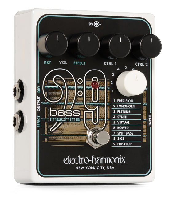 Used Electro-Harmonix BASS9 Bass Machine Pedal
