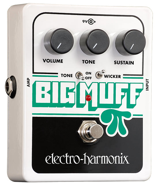 Used Electro-Harmonix Big Muff Pi with Tone Wicker Fuzz Distortion Pedal