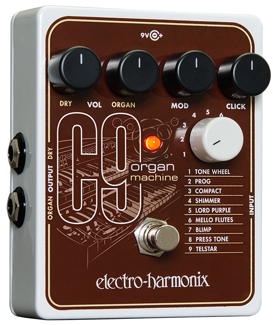 Used Electro-Harmonix C9 Organ Machine Pedal