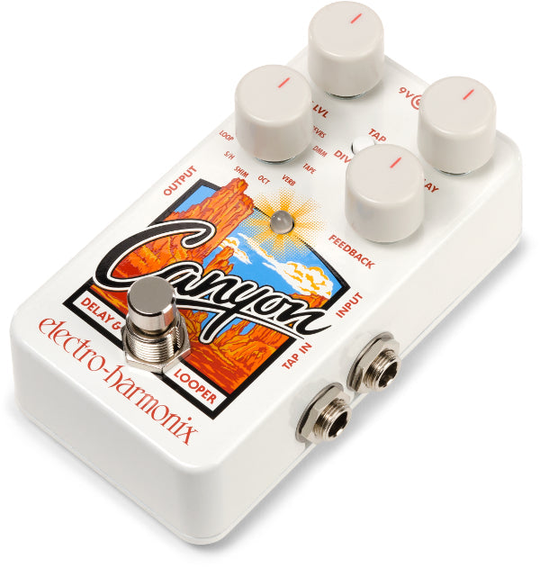 Used Electro-Harmonix Canyon Delay and Looper Pedal