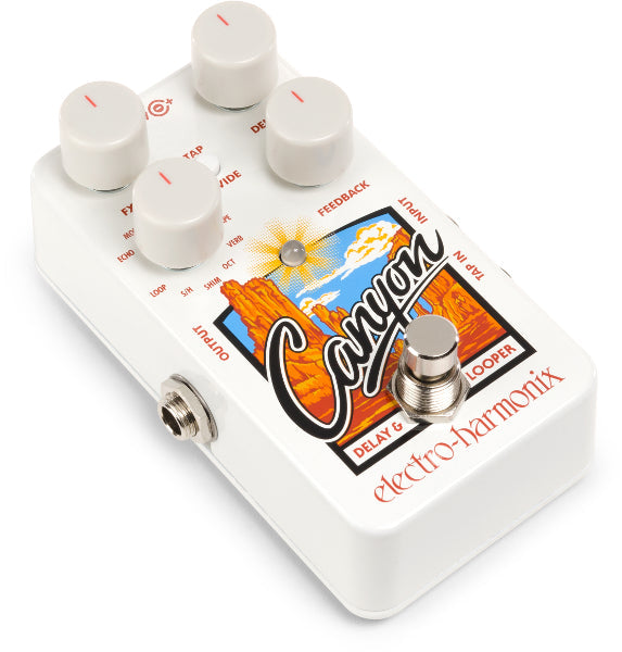 Used Electro-Harmonix Canyon Delay and Looper Pedal