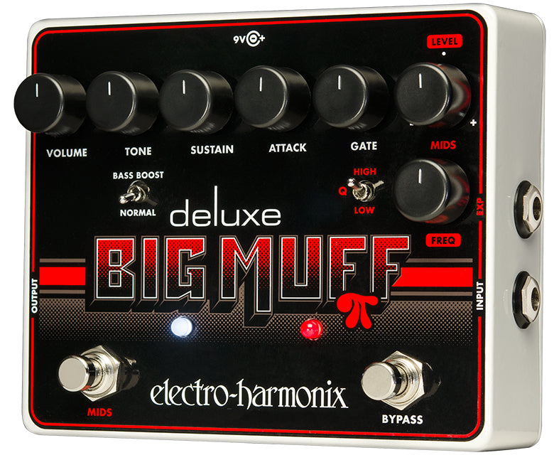 Used Electro-Harmonix Deluxe Big Muff Pi Fuzz and Sustainer Pedal
