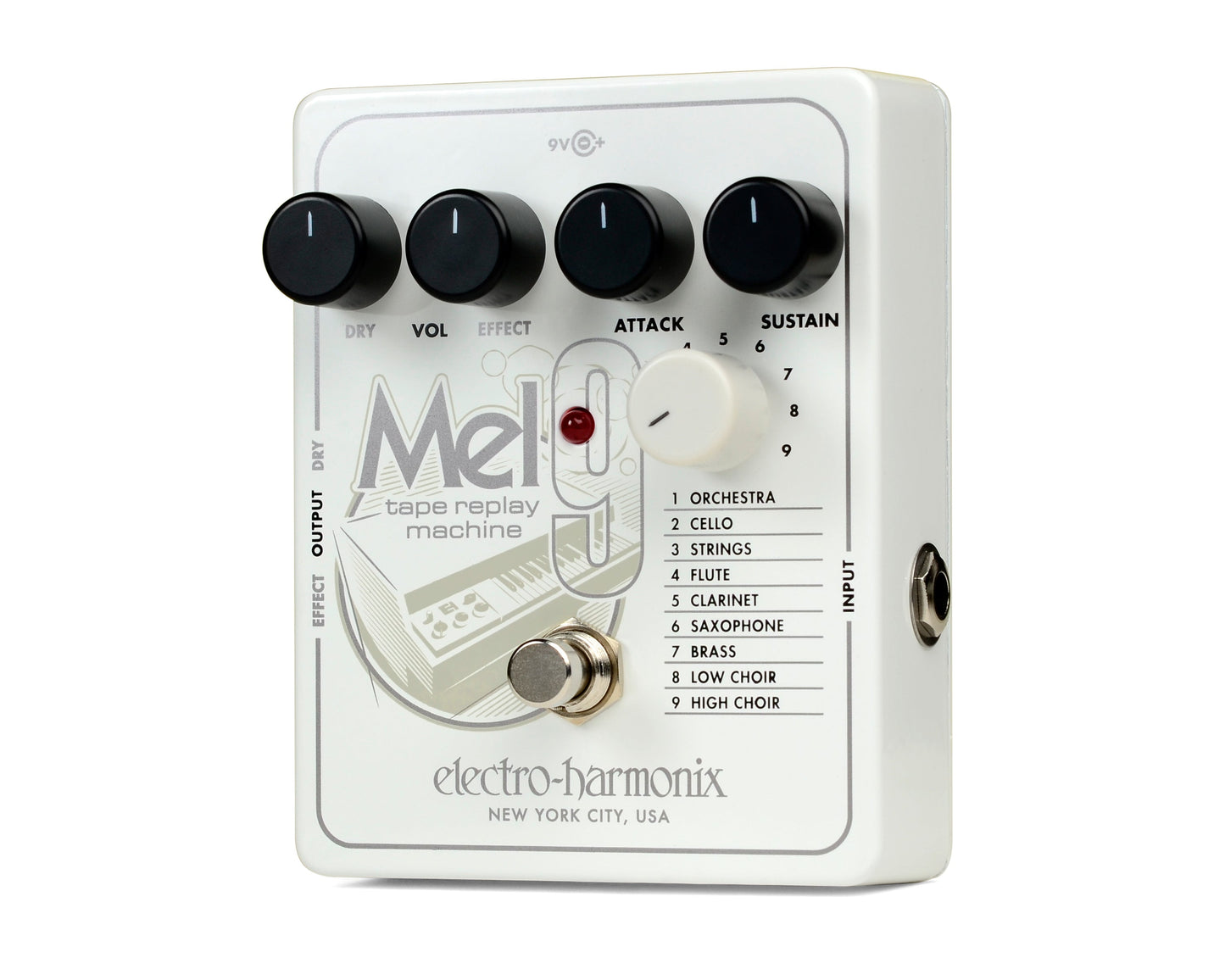 Used Electro-Harmonix MEL9 Tape Replay Machine Pedal