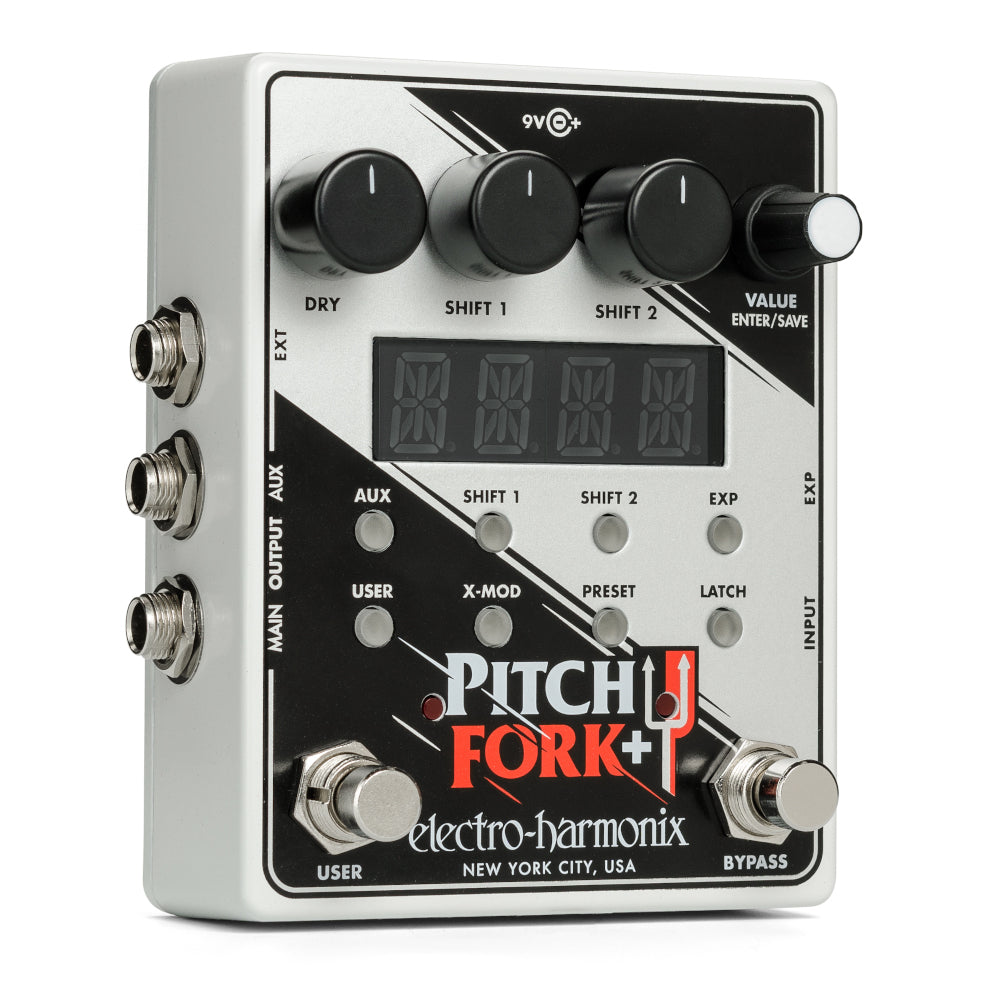 Used Electro-Harmonix Pitch Fork + Plus Polyphonic Pitch Shifter Pedal