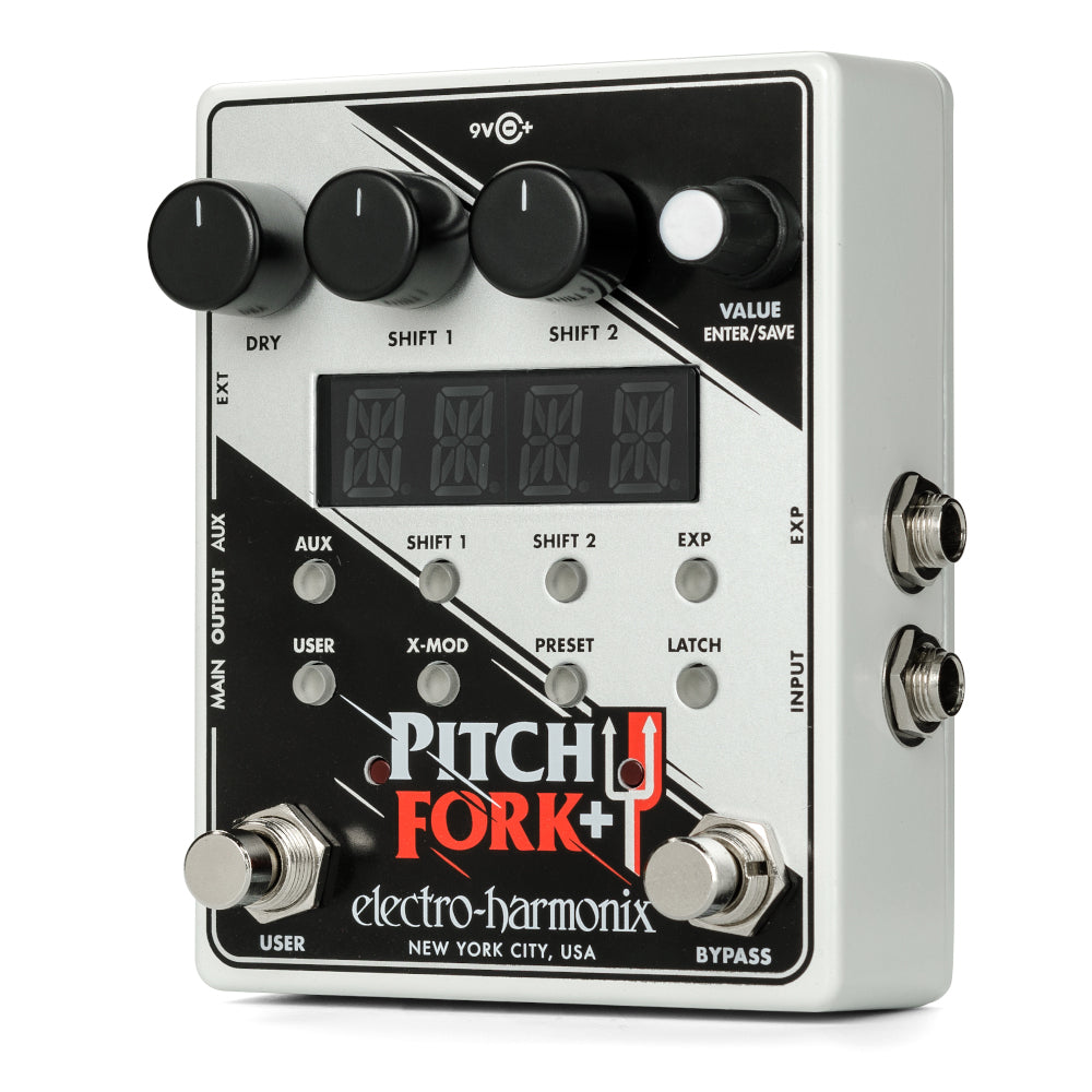 Used Electro-Harmonix Pitch Fork + Plus Polyphonic Pitch Shifter Pedal