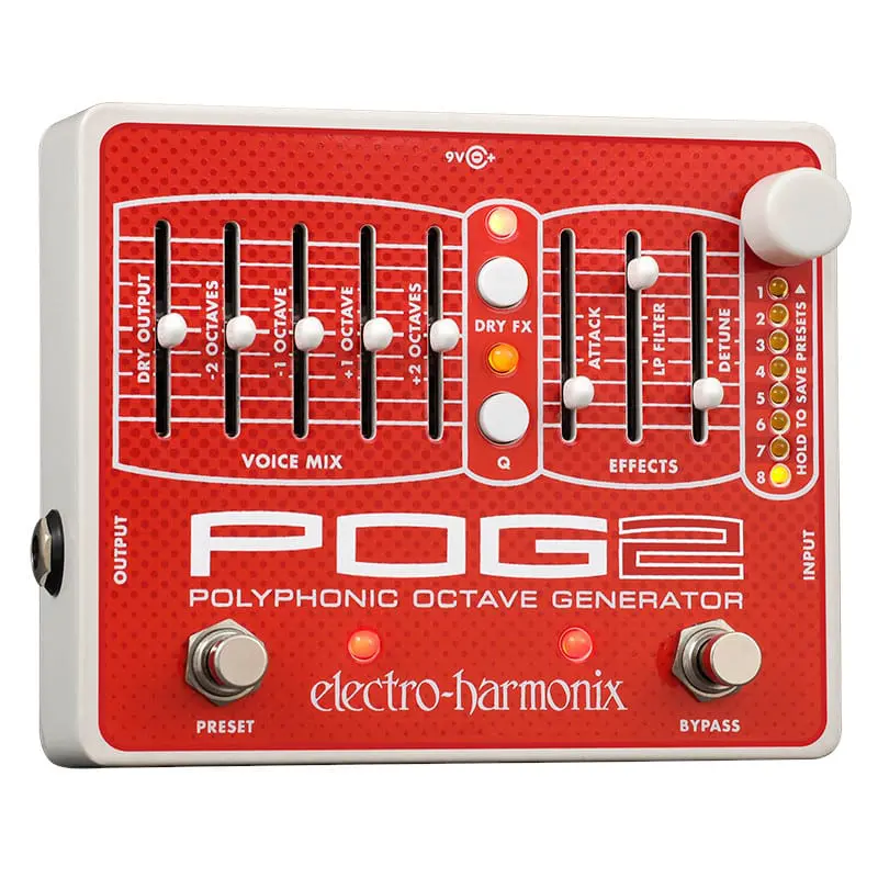 Used Electro-Harmonix POG 2 Polyphonic Octave Generator Pedal