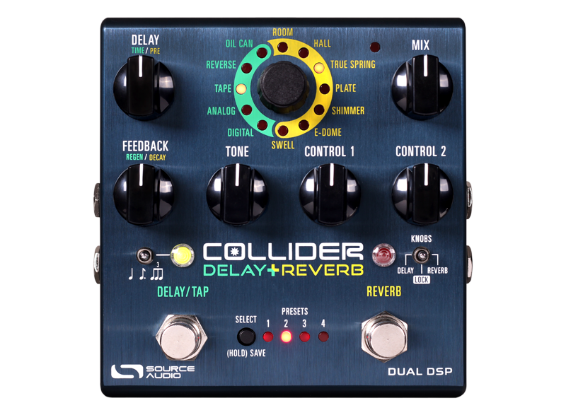 Used Source Audio Collider Delay Reverb Pedal