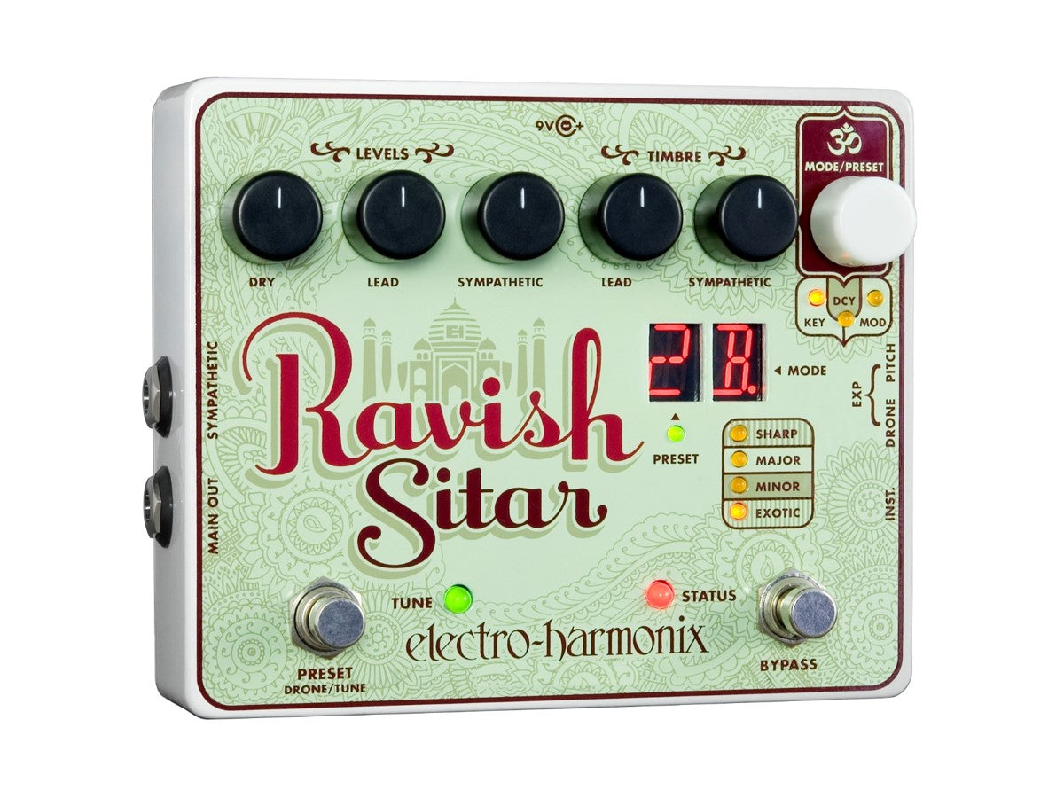 Used Electro-Harmonix Ravish Sitar Emulator Pedal
