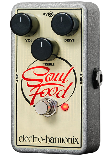 Used Electro-Harmonix Soul Food Transparent Distortion Fuzz Overdrive Pedal