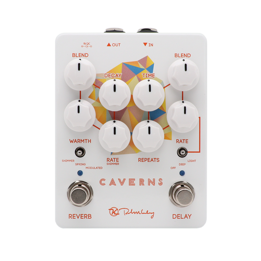 Used Keeley Caverns Delay Reverb V2 Pedal