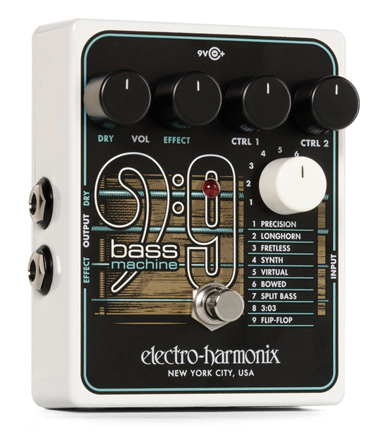 Used Electro-Harmonix BASS9 Bass Machine Pedal