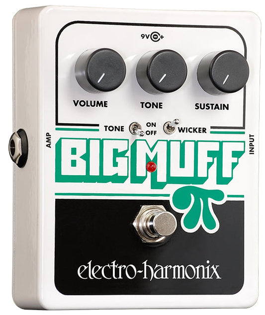 Used Electro-Harmonix Big Muff Pi with Tone Wicker Fuzz Distortion Pedal