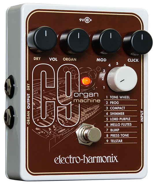 Used Electro-Harmonix C9 Organ Machine Pedal