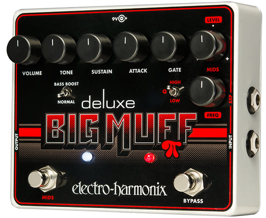 Used Electro-Harmonix Deluxe Big Muff Pi Fuzz and Sustainer Pedal