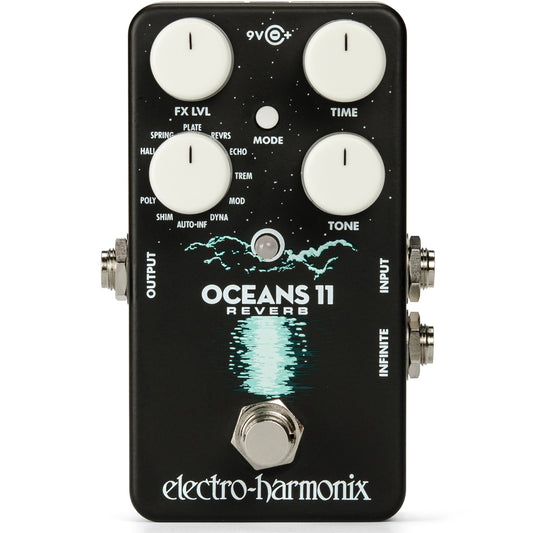 Used Electro-Harmonix Oceans 11 Reverb Pedal
