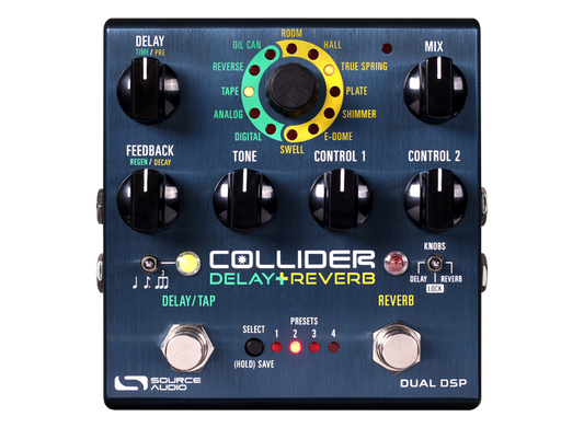 Used Source Audio Collider Delay Reverb Pedal